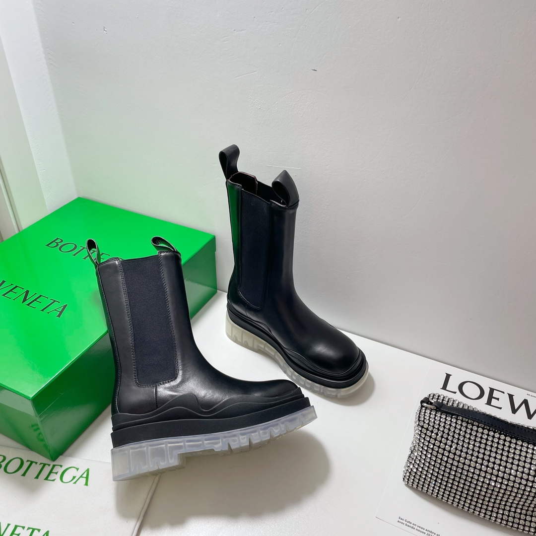 Bottega Veneta 630297VBS501445 BV Women Tire Chelsea Boot 192793
