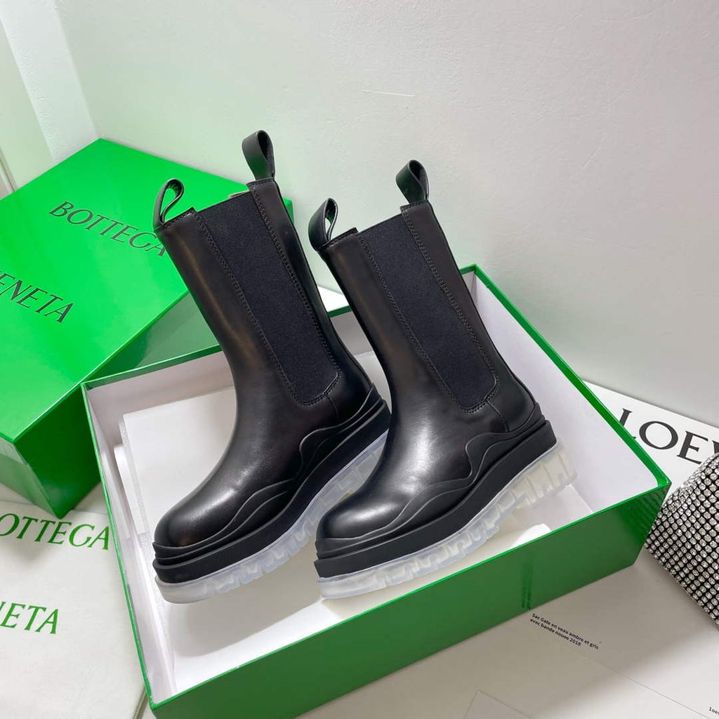 Bottega Veneta 630297VBS501445 BV Women Tire Chelsea Boot 192793