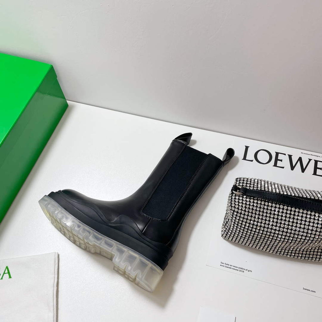 Bottega Veneta 630297VBS501445 BV Women Tire Chelsea Boot 192793