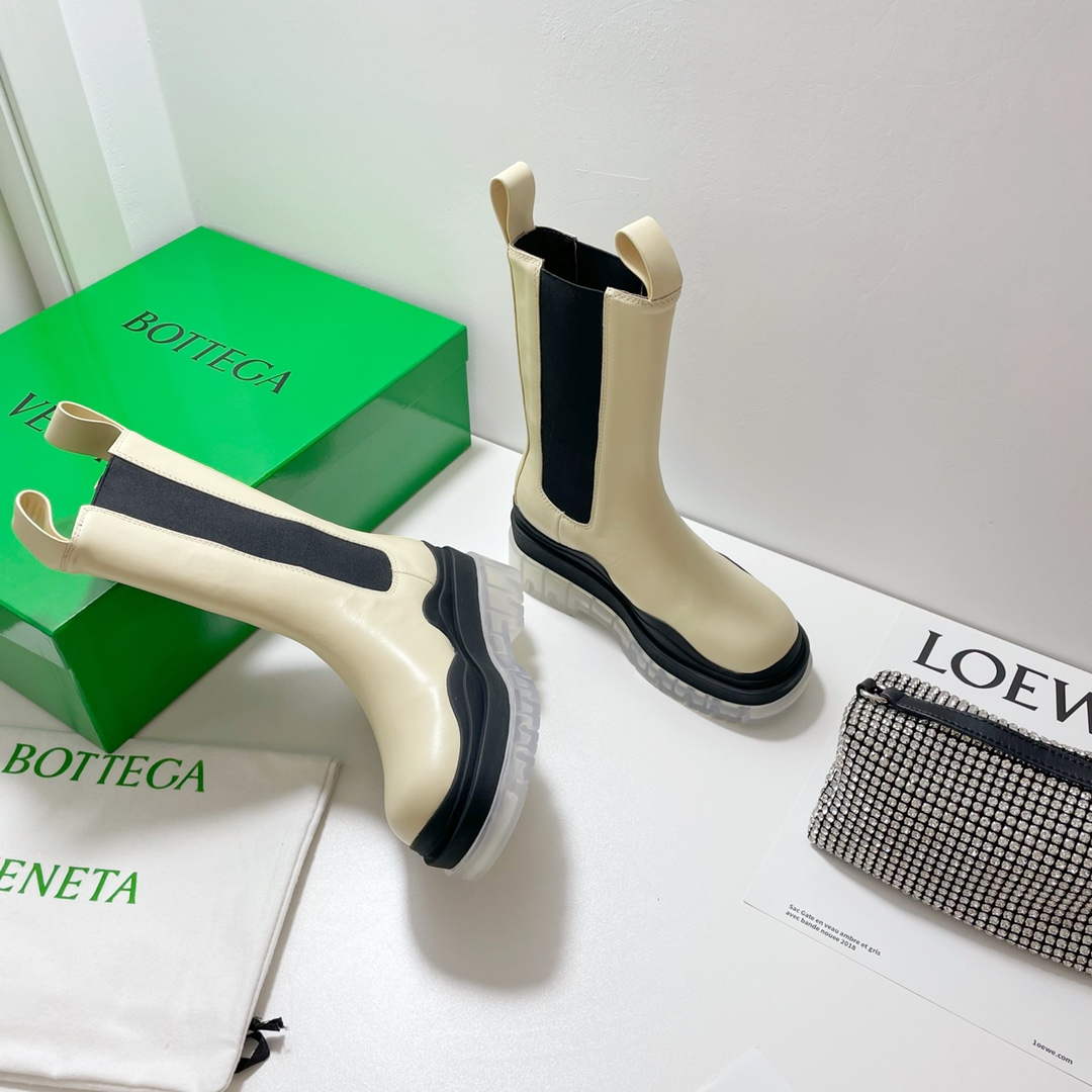 Bottega Veneta 630297VBS501445 BV Women Tire Chelsea Boot 192794