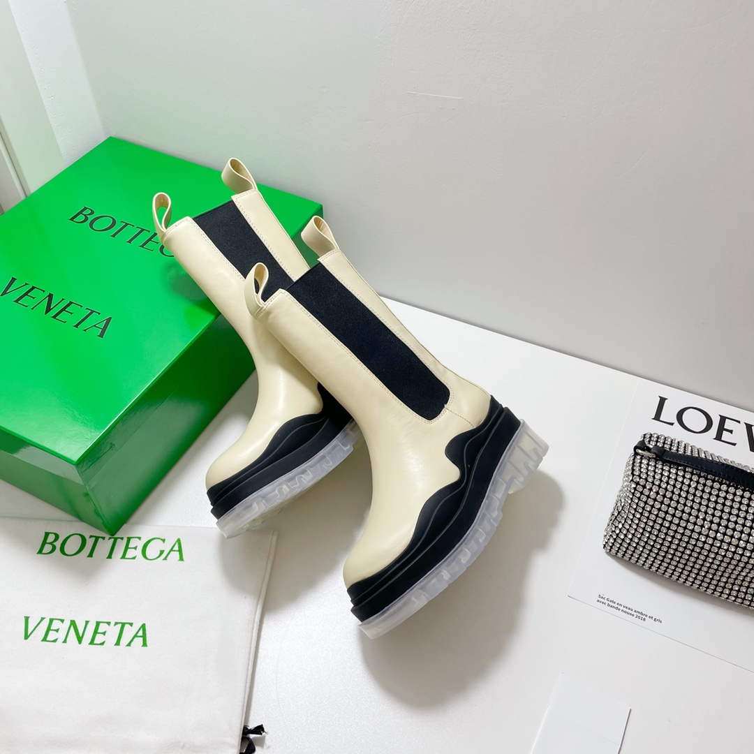 Bottega Veneta 630297VBS501445 BV Women Tire Chelsea Boot 192794