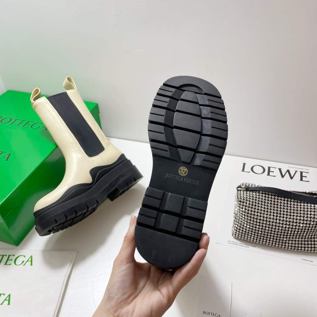 Bottega Veneta 630297VBS501445 BV Women Tire Chelsea Boot 192795