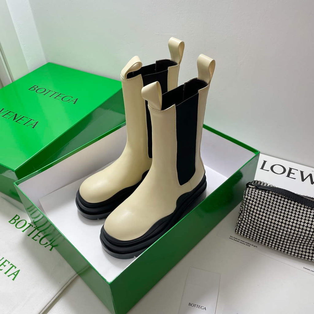 Bottega Veneta 630297VBS501445 BV Women Tire Chelsea Boot 192795