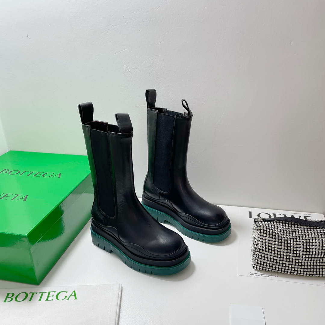 Bottega Veneta 630297VBS501445 BV Women Tire Chelsea Boot 192797