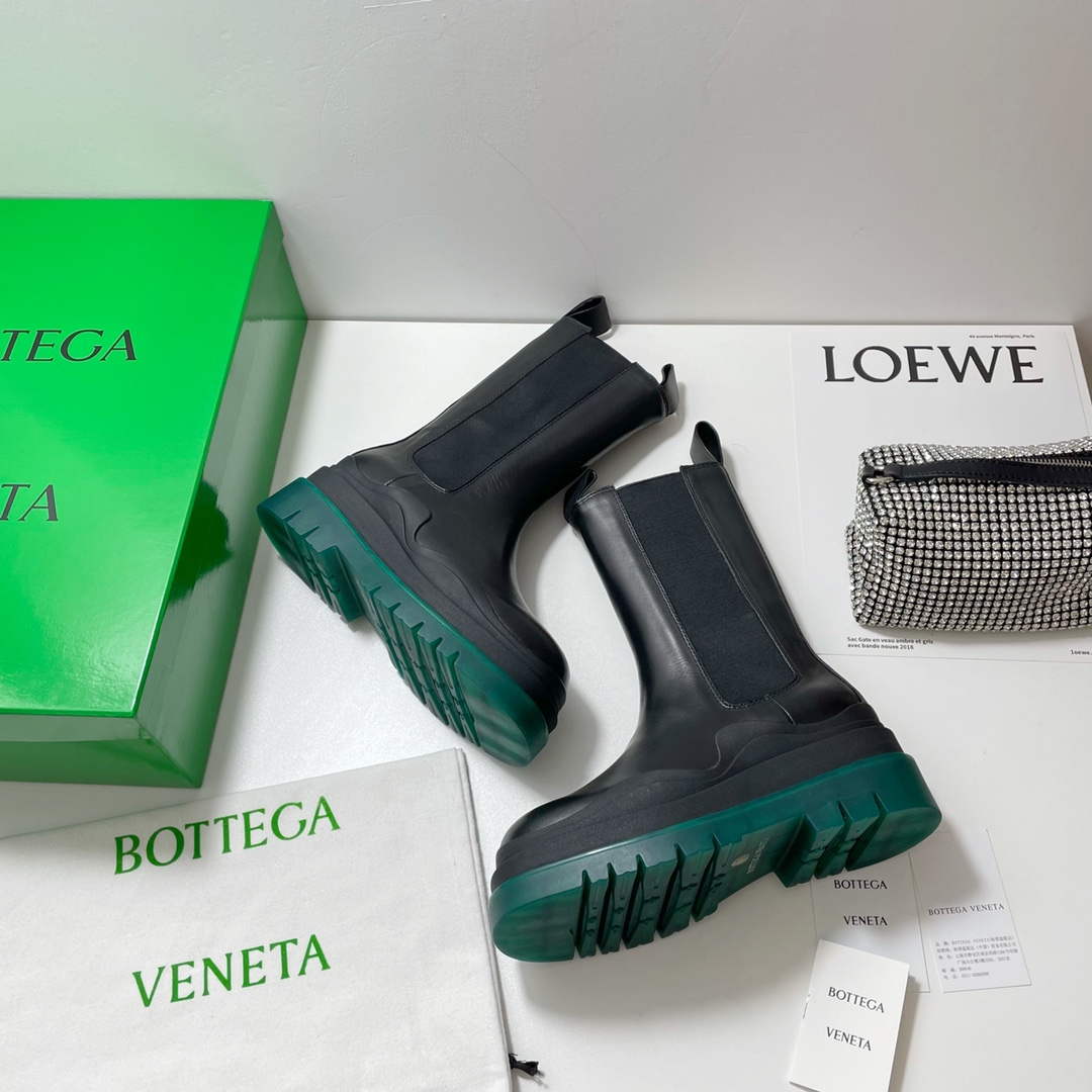 Bottega Veneta 630297VBS501445 BV Women Tire Chelsea Boot 192797