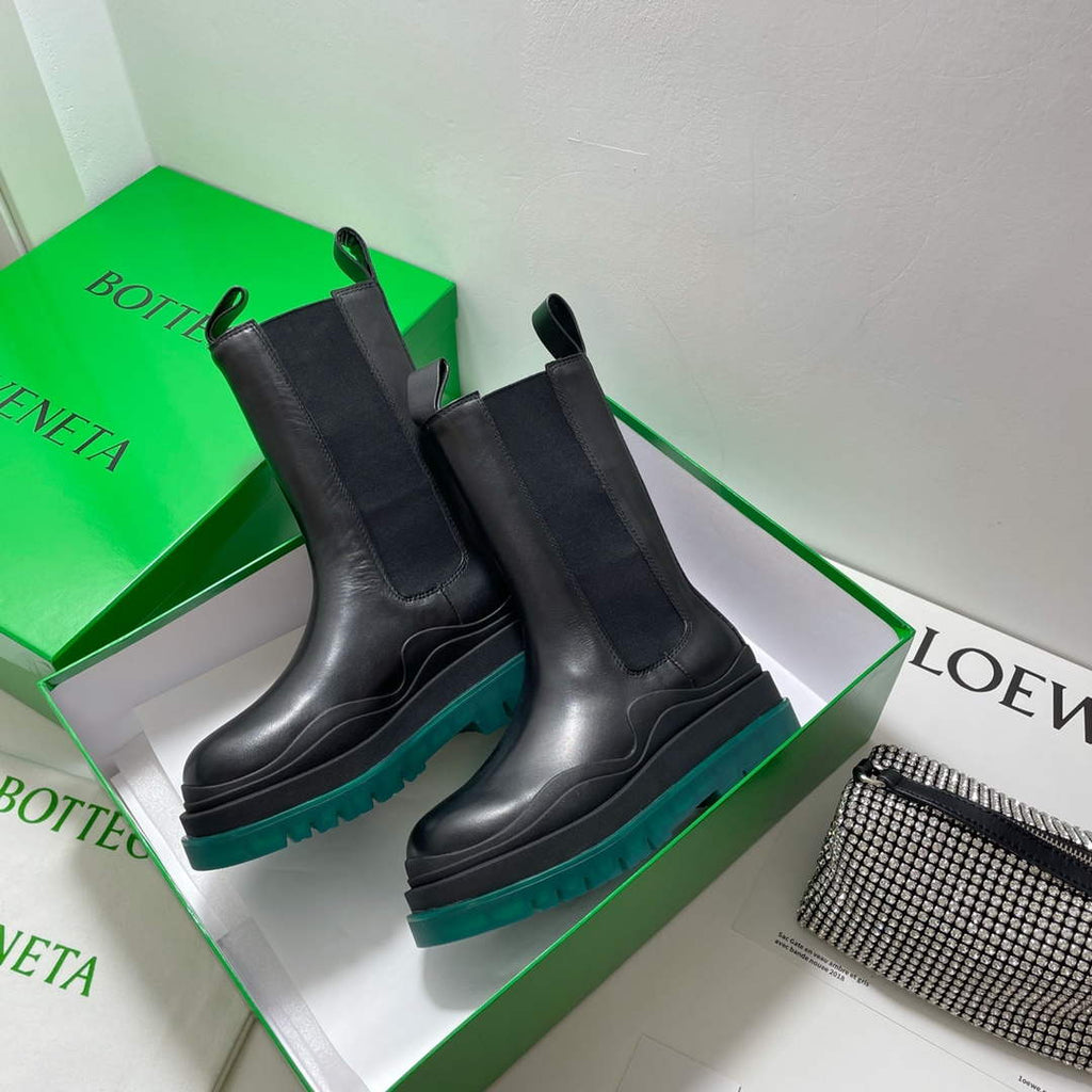 Bottega Veneta 630297VBS501445 BV Women Tire Chelsea Boot 192797