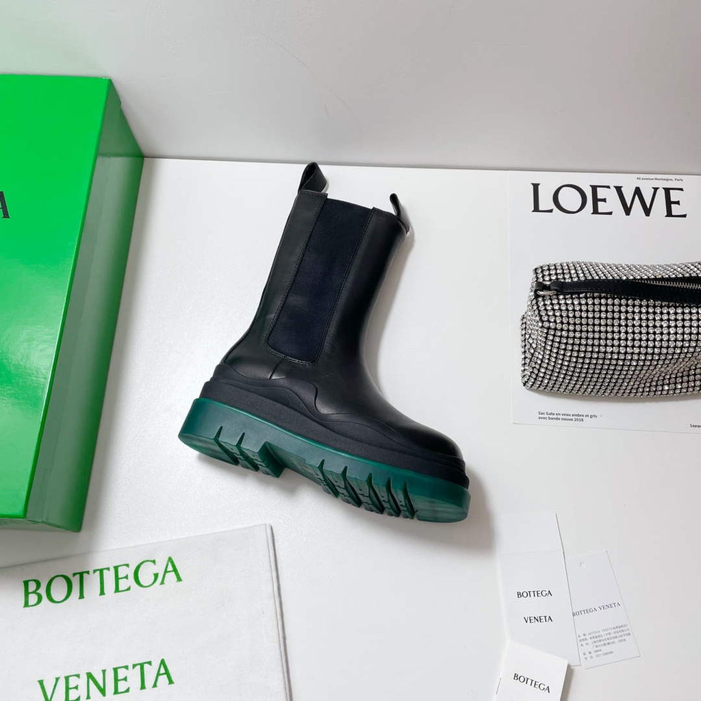 Bottega Veneta 630297VBS501445 BV Women Tire Chelsea Boot 192797