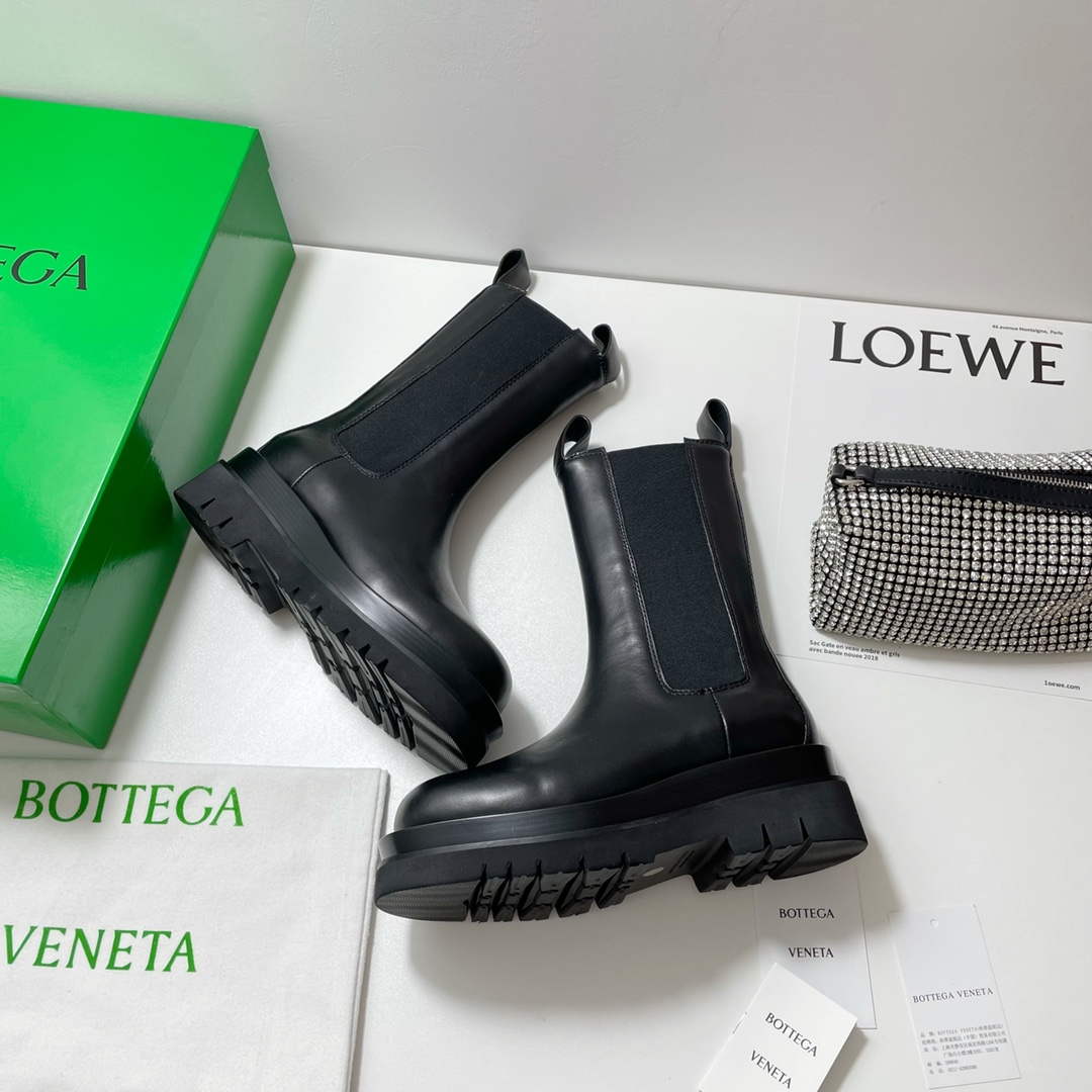Bottega Veneta 630297VBS501445 BV Women Tire Chelsea Boot 192798