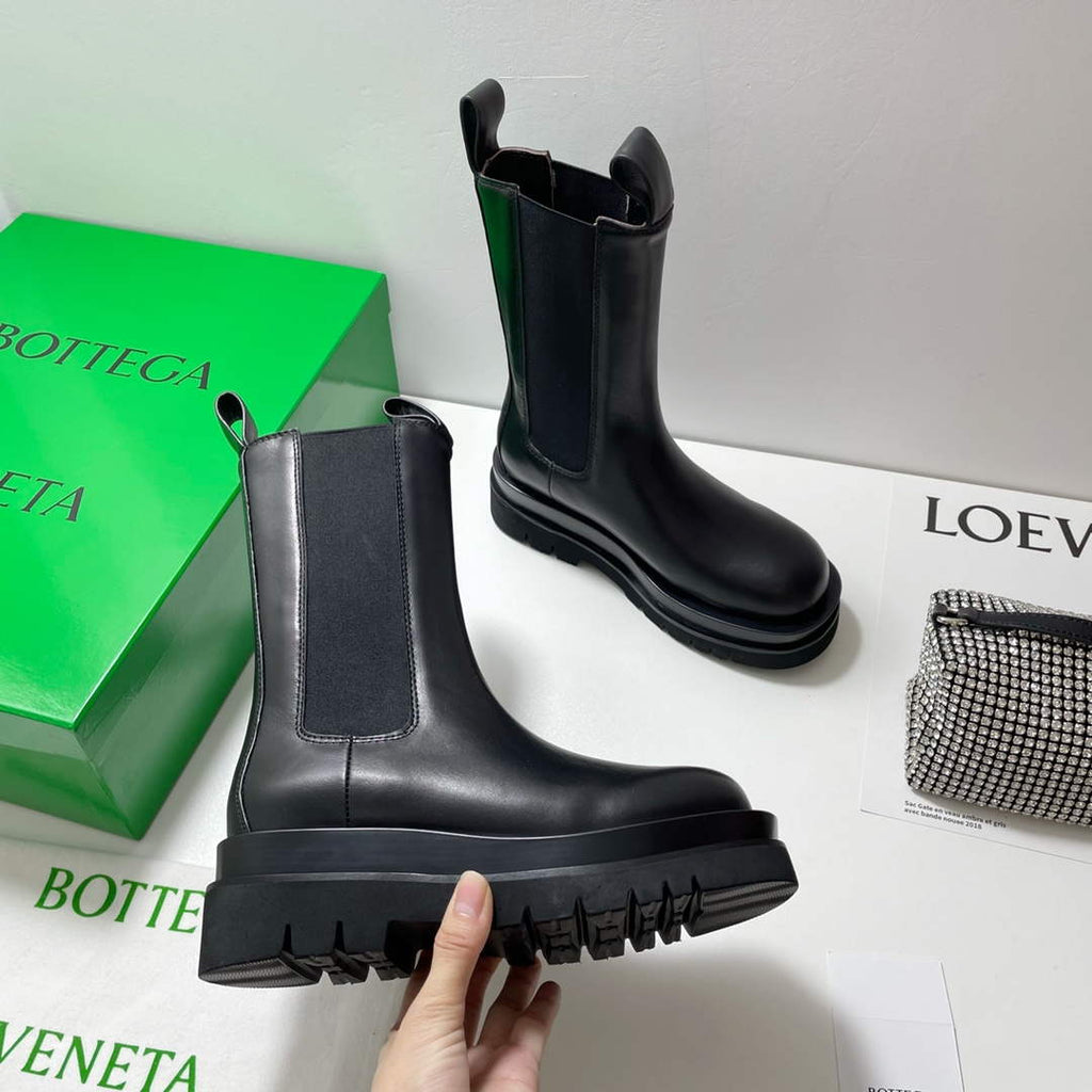 Bottega Veneta 630297VBS501445 BV Women Tire Chelsea Boot 192798