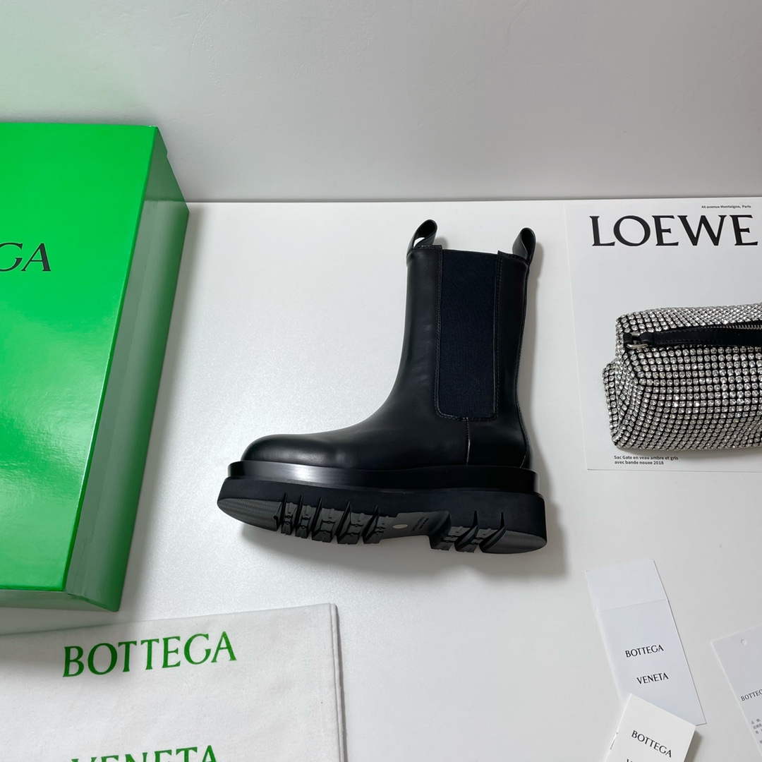Bottega Veneta 630297VBS501445 BV Women Tire Chelsea Boot 192798