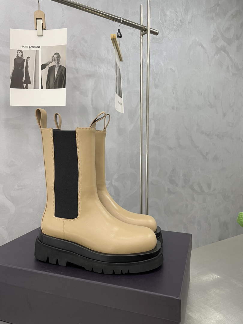 Bottega Veneta 630297VBS501445 BV Women Tire Chelsea Boot 192800