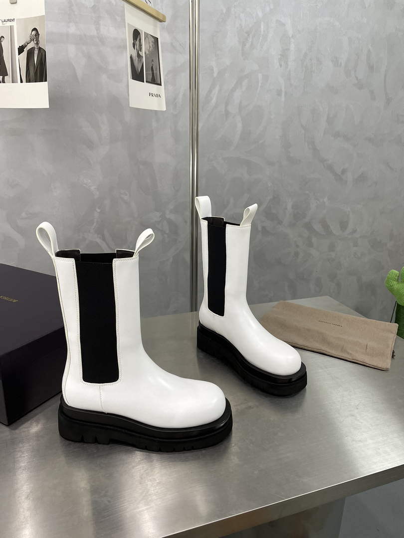 Bottega Veneta 630297VBS501445 BV Women Tire Chelsea Boot 192801