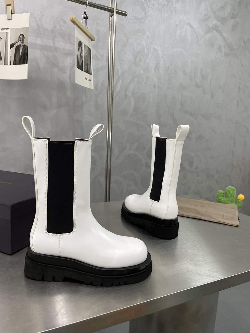 Bottega Veneta 630297VBS501445 BV Women Tire Chelsea Boot 192801