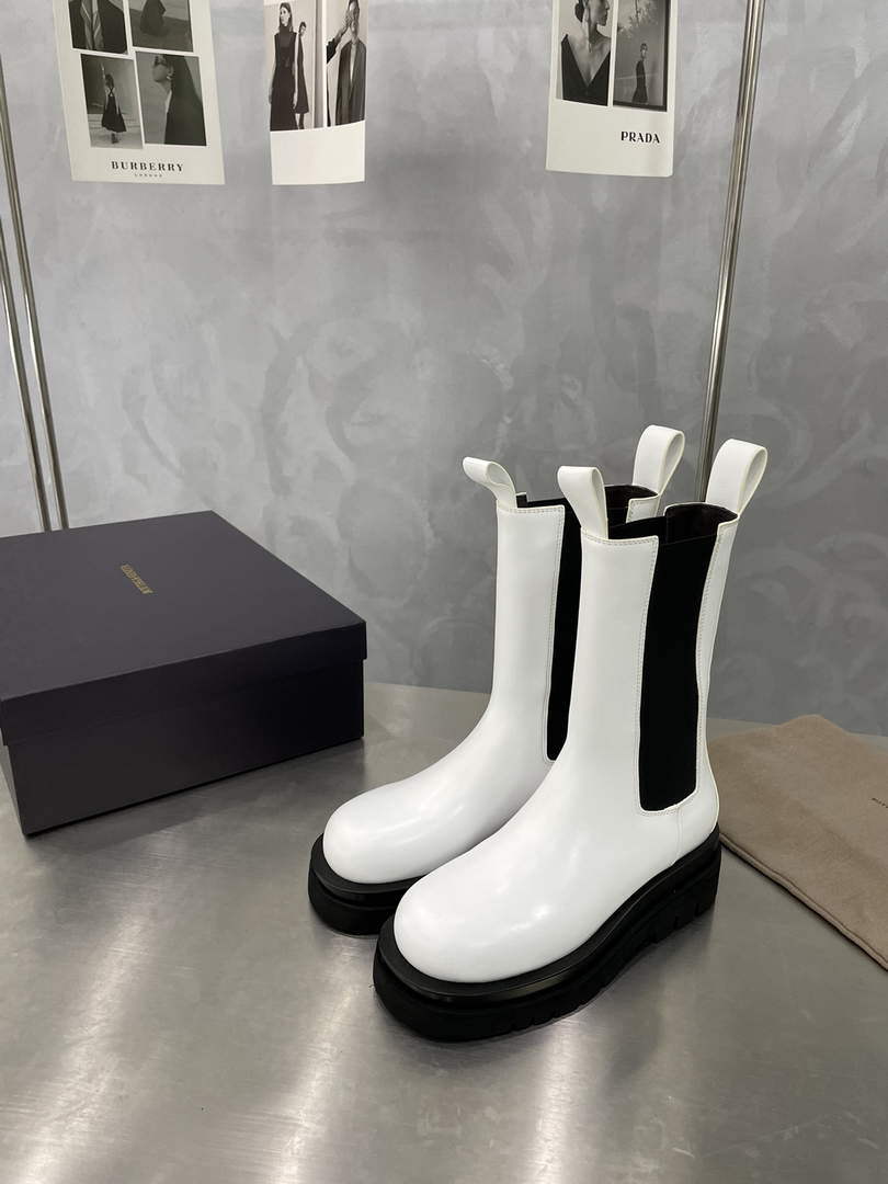 Bottega Veneta 630297VBS501445 BV Women Tire Chelsea Boot 192801