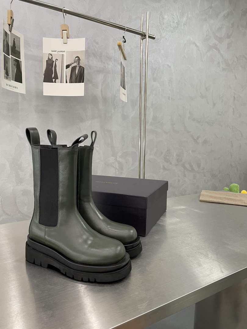 Bottega Veneta 630297VBS501445 BV Women Tire Chelsea Boot 192802