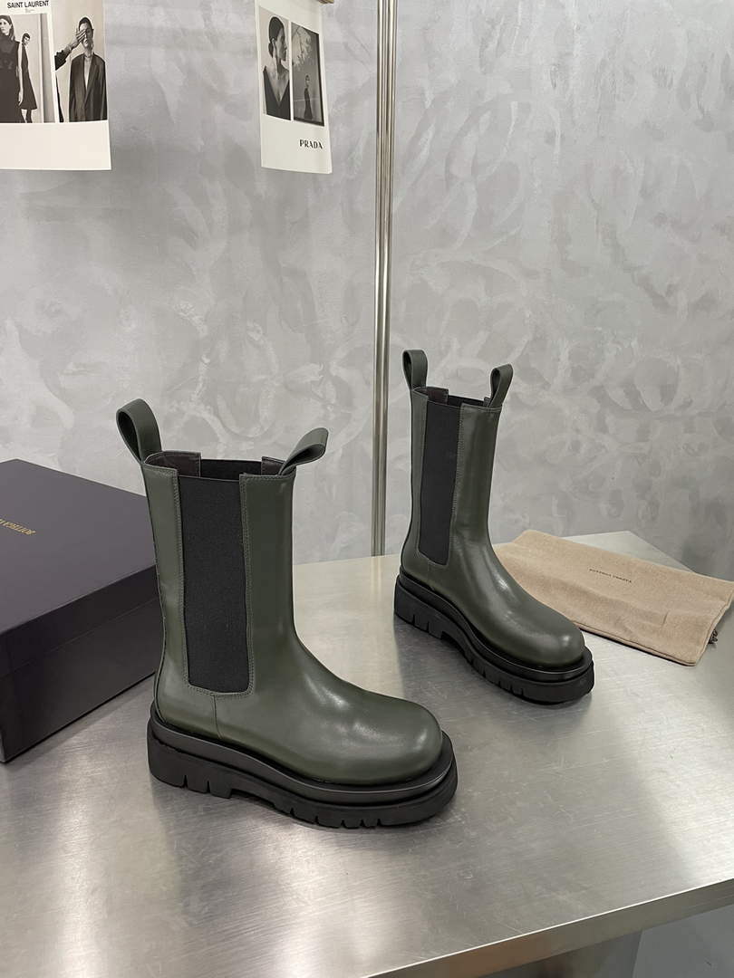 Bottega Veneta 630297VBS501445 BV Women Tire Chelsea Boot 192802