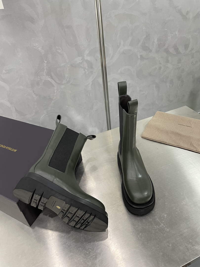 Bottega Veneta 630297VBS501445 BV Women Tire Chelsea Boot 192802