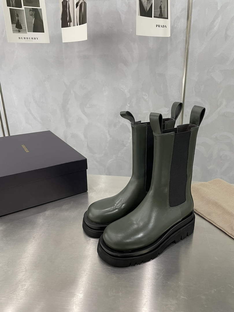 Bottega Veneta 630297VBS501445 BV Women Tire Chelsea Boot 192802