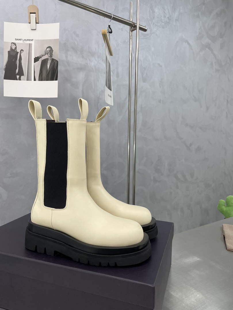 Bottega Veneta 630297VBS501445 BV Women Tire Chelsea Boot 192803