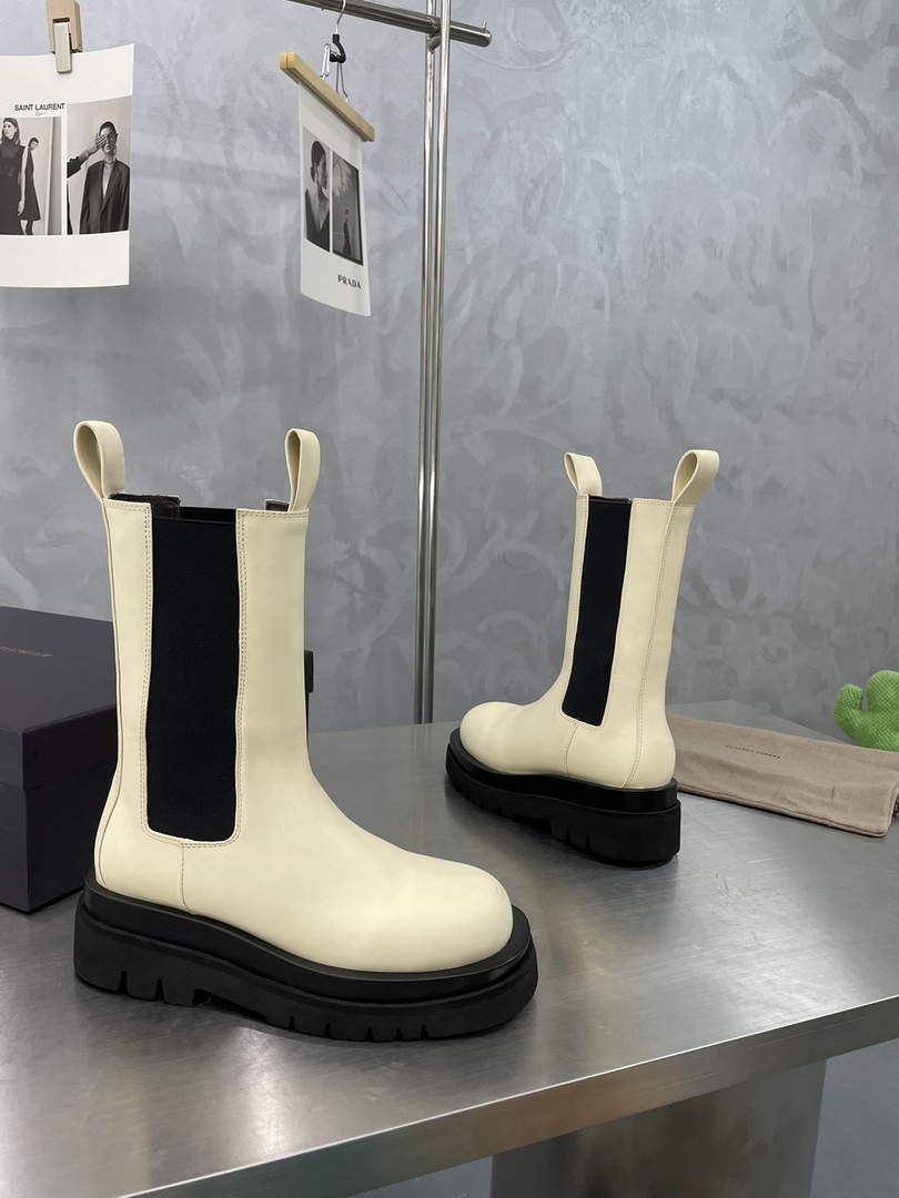 Bottega Veneta 630297VBS501445 BV Women Tire Chelsea Boot 192803