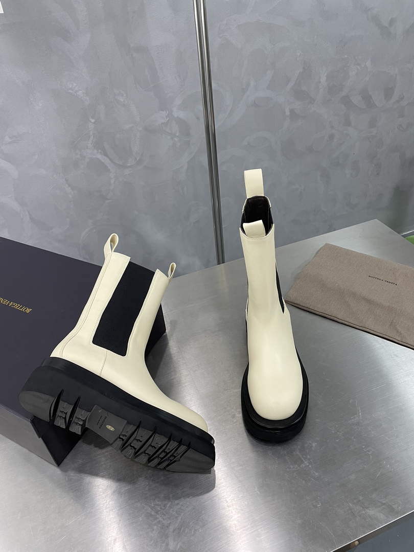 Bottega Veneta 630297VBS501445 BV Women Tire Chelsea Boot 192803