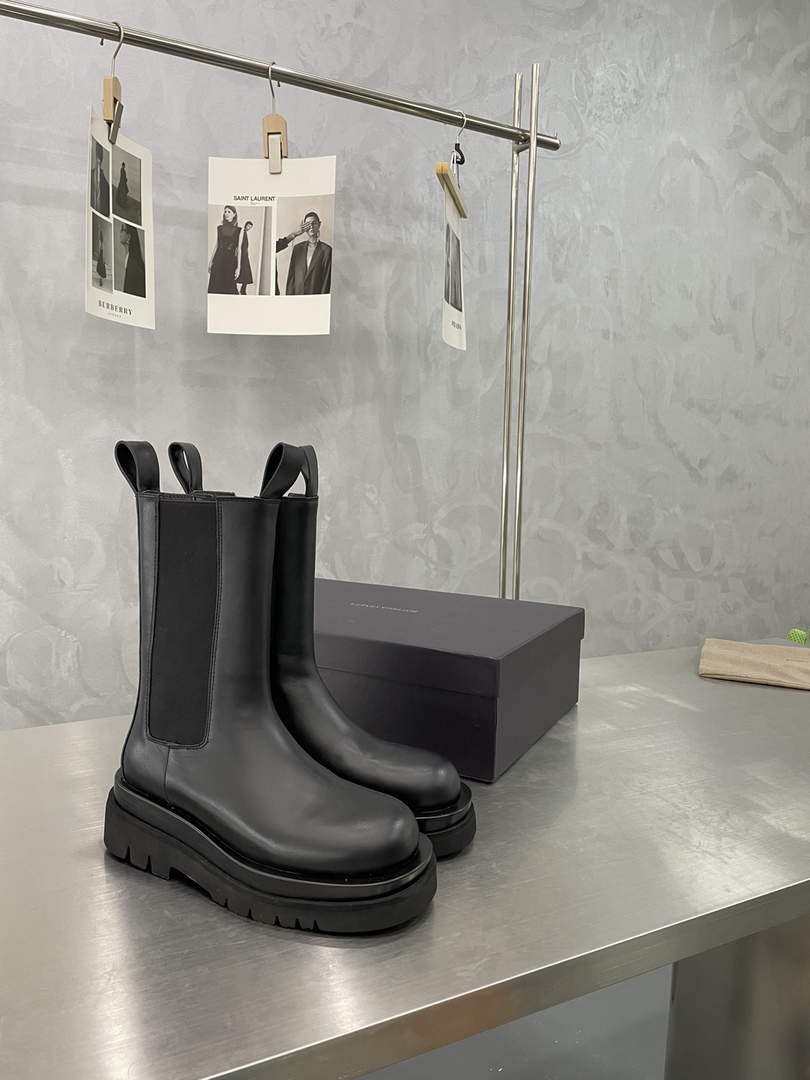Bottega Veneta 630297VBS501445 BV Women Tire Chelsea Boot 192805
