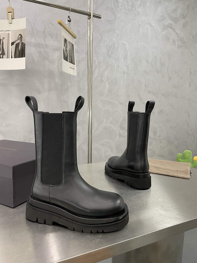 Bottega Veneta 630297VBS501445 BV Women Tire Chelsea Boot 192805