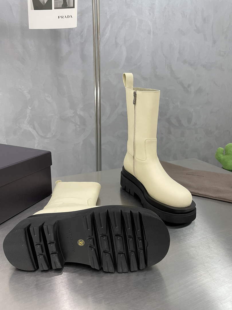 Bottega Veneta 630297VBS501445 BV Women Tire Chelsea Boot 192806