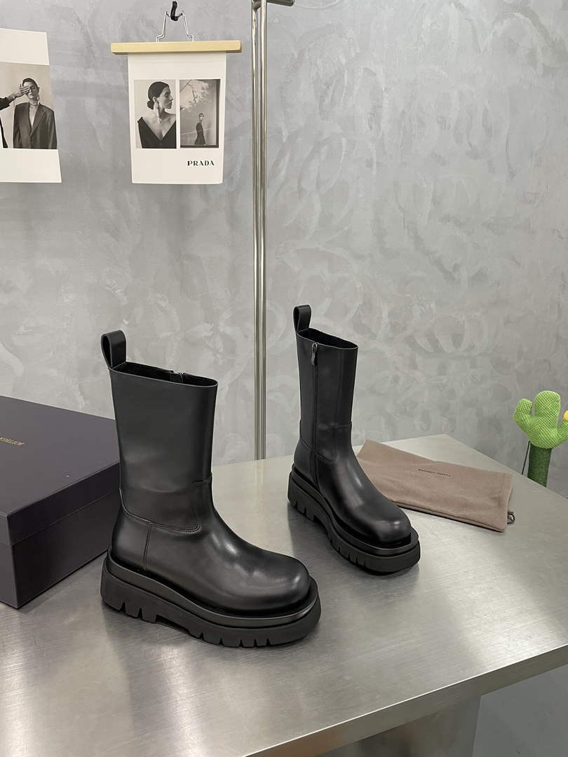 Bottega Veneta 630297VBS501445 BV Women Tire Chelsea Boot 192807