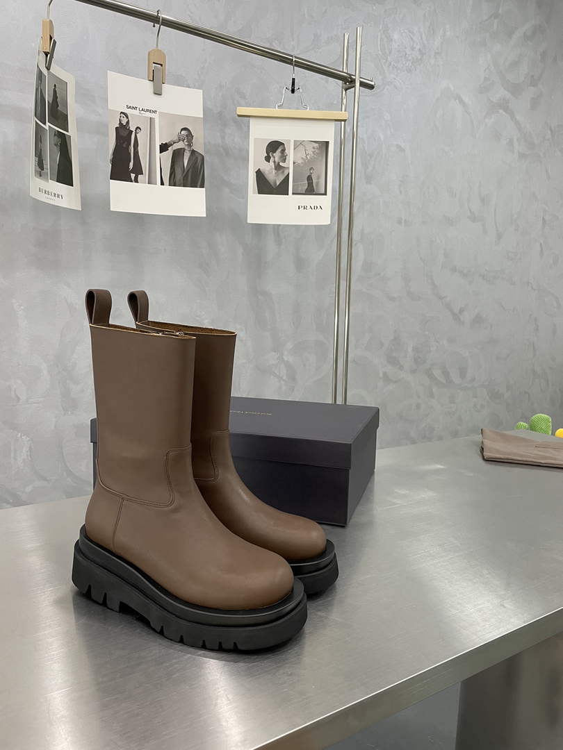 Bottega Veneta 630297VBS501445 BV Women Tire Chelsea Boot 192808