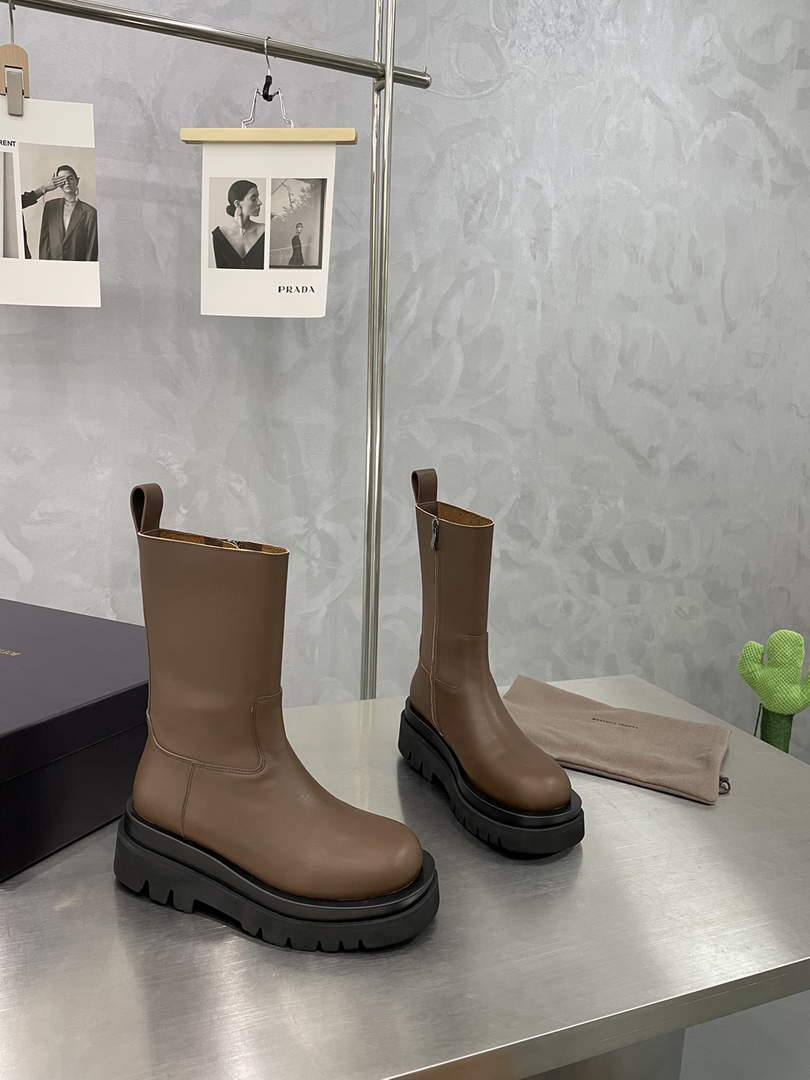 Bottega Veneta 630297VBS501445 BV Women Tire Chelsea Boot 192808