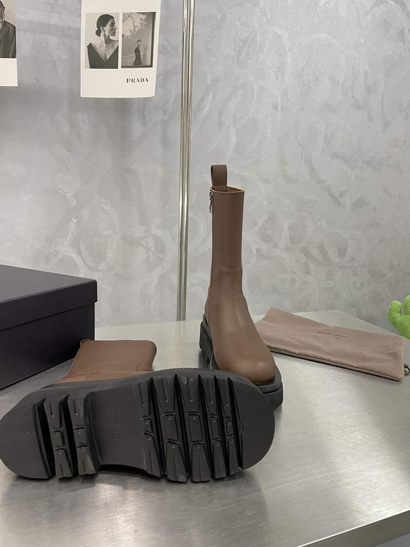 Bottega Veneta 630297VBS501445 BV Women Tire Chelsea Boot 192808