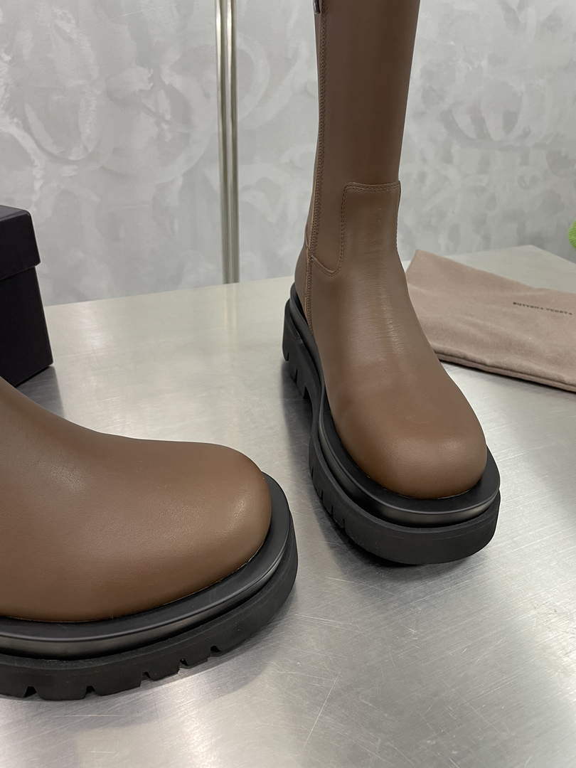 Bottega Veneta 630297VBS501445 BV Women Tire Chelsea Boot 192808