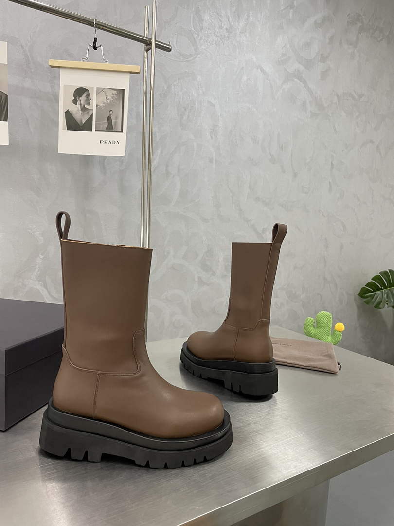 Bottega Veneta 630297VBS501445 BV Women Tire Chelsea Boot 192808