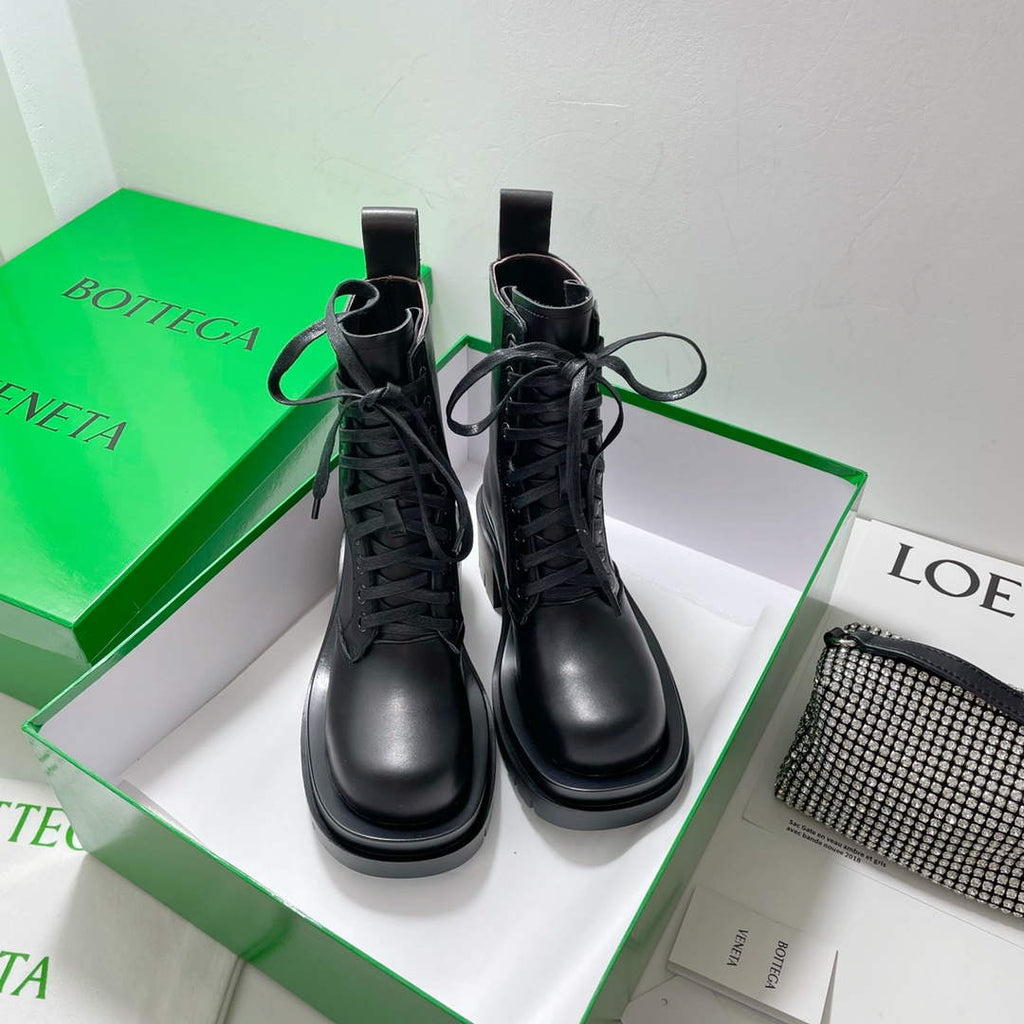 Bottega Veneta 667145VBS501000 BV Women Tire Chelsea Boot 192799
