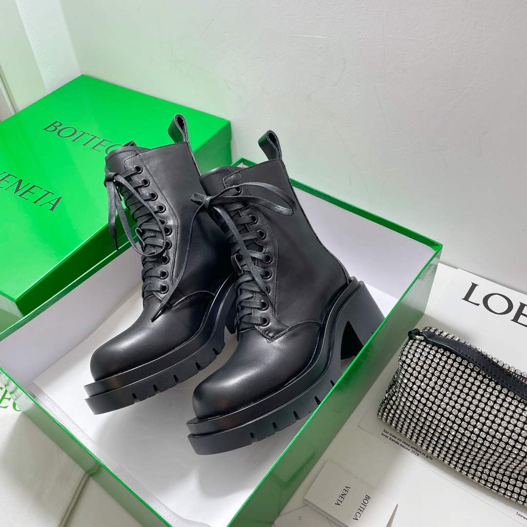 Bottega Veneta 667145VBS501000 BV Women Tire Chelsea Boot 192799