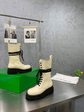 Bottega Veneta 715516VBS503381 BV Women Lug Lace-Up Boot 192811
