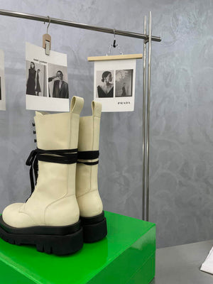 Bottega Veneta 715516VBS503381 BV Women Lug Lace-Up Boot 192811 - 35 - View 2
