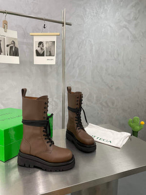 Bottega Veneta 715516VBS503381 BV Women Lug Lace-Up Boot 192812 - 35 - View 4
