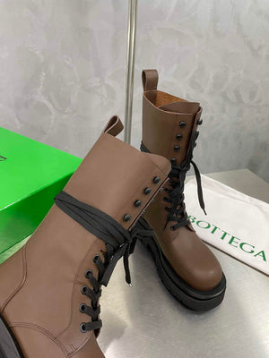 Bottega Veneta 715516VBS503381 BV Women Lug Lace-Up Boot 192812 - 35 - View 7