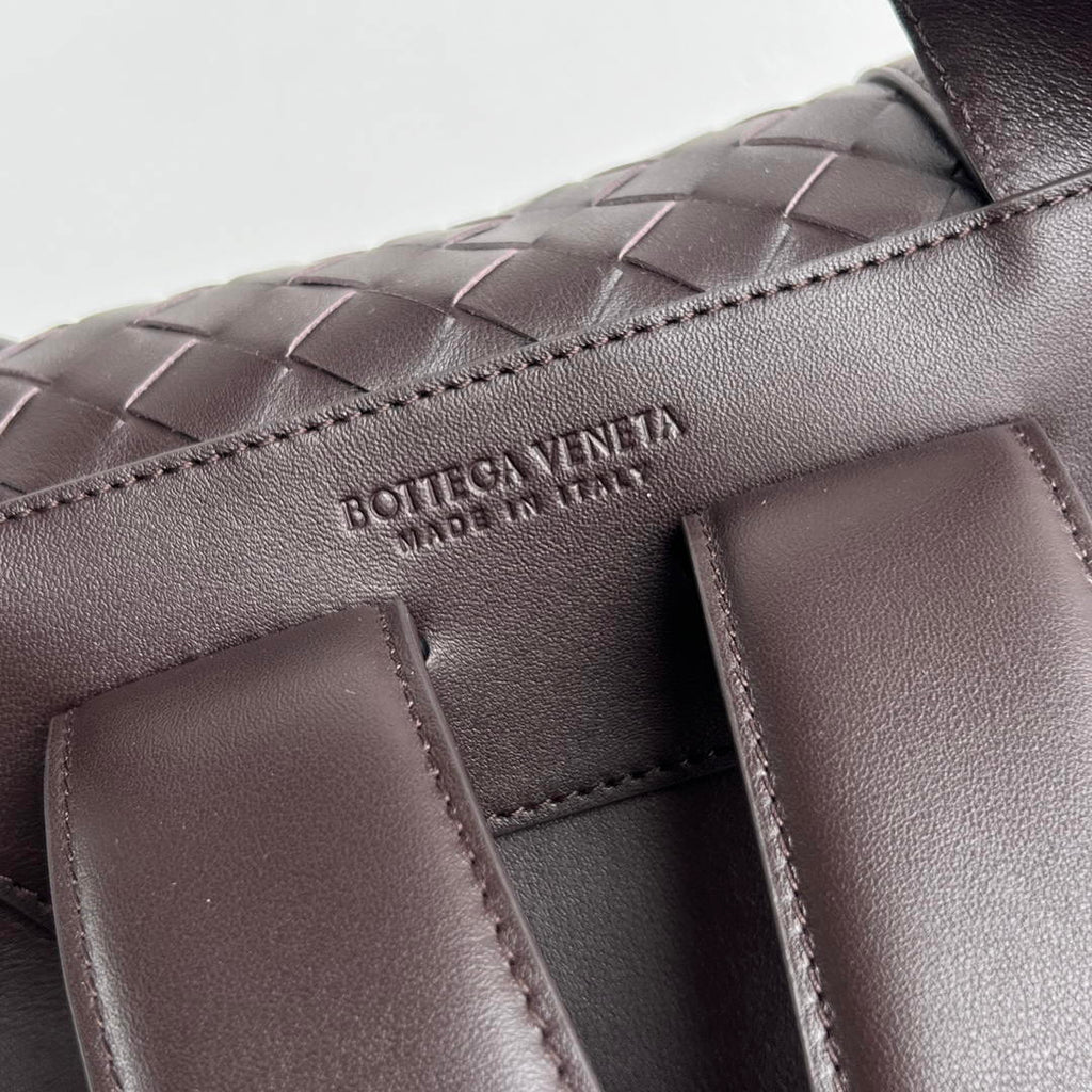 Bottega Veneta  Back To School Backpack BV 805971 Dark Brown