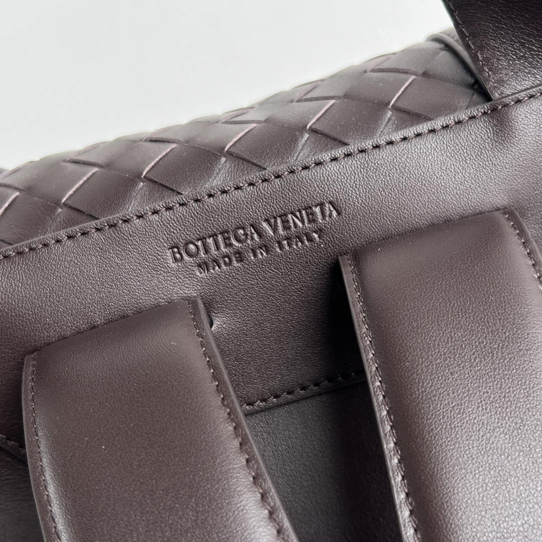 Bottega Veneta  Back To School Backpack BV 805971 Dark Brown