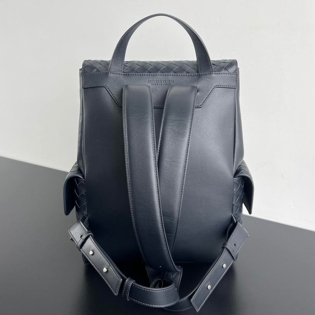 Bottega Veneta  Back To School Backpack BV 805971 Nany Blue