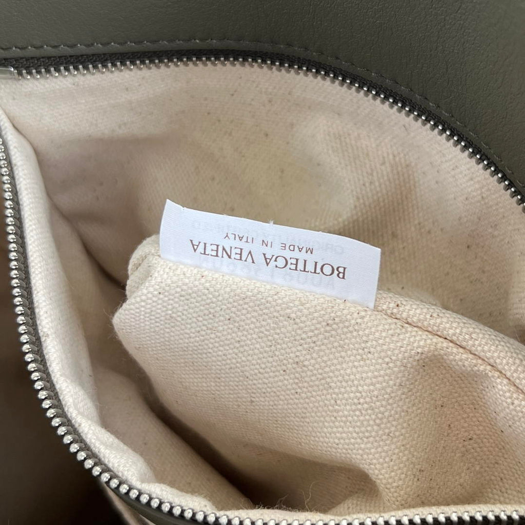 Bottega Veneta  Back To School Backpack BV 805971 Dark Green