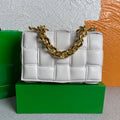 Bottega Veneta BV 20206 Chain Cassette 631421 White Gold - Default Title - View 1