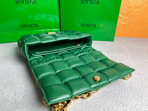 Bottega Veneta BV 20206 Chain Cassette 631421 Green Gold - Default Title - View 7