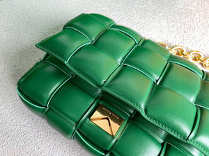 Bottega Veneta BV 20206 Chain Cassette 631421 Green Gold - Default Title - View 9