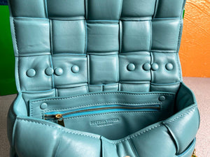 Bottega Veneta BV 20206 Chain Cassette 631421 Light Blue Gold - Default Title - View 8
