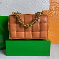 Bottega Veneta BV 20206 Chain Cassette 631421 Orange Gold - Default Title - View 1