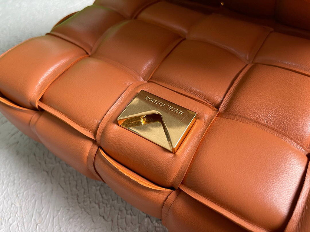 Bottega Veneta BV 20206 Chain Cassette 631421 Orange Gold